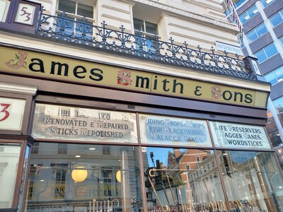 James Smith and Sons umbrellas.